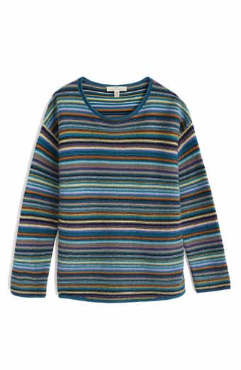 Seasalt Cornwall Fruity II Stripe Merino Wool Blend Sweater