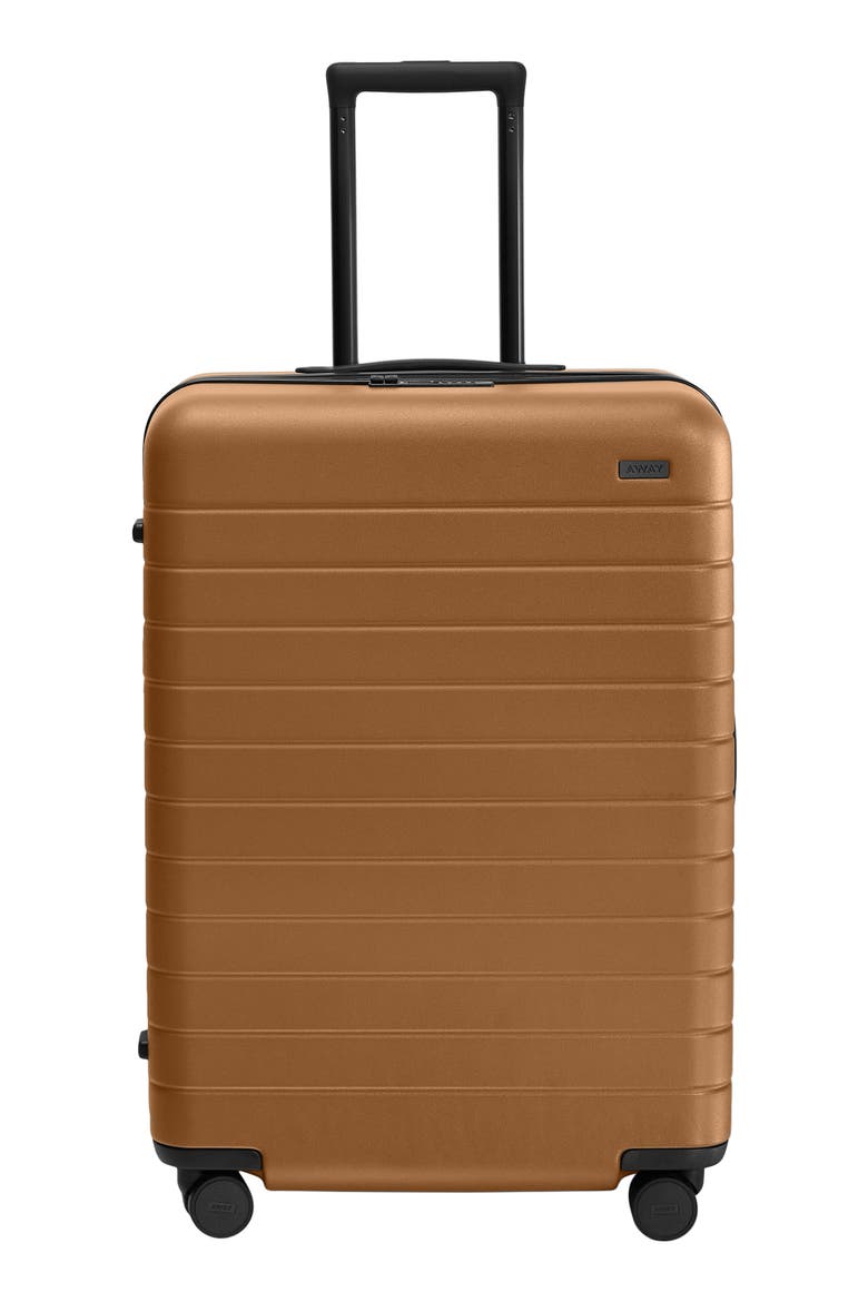 The Medium Flex Suitcase (Nordstrom Exclusive), Main, color, TAWNY BROWN