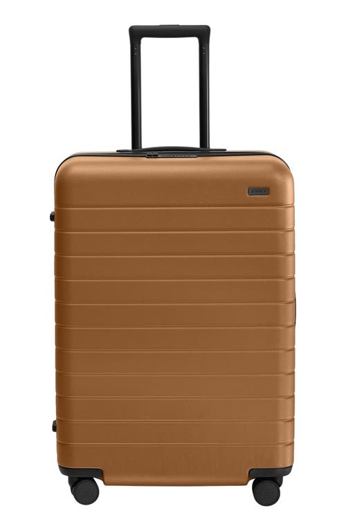 Away The Medium Flex Suitcase (Nordstrom Exclusive) in Tawny Brown at Nordstrom