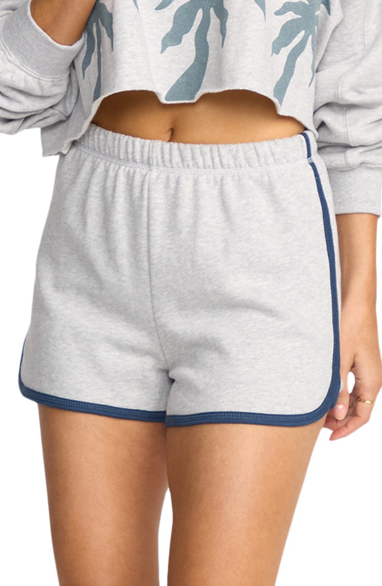 Billabong Triple Palms Dophin Shorts, Main, color, Heather Grey