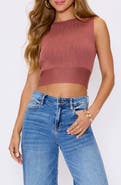 VICI Collection Colbie Tie Back Sweater Tank