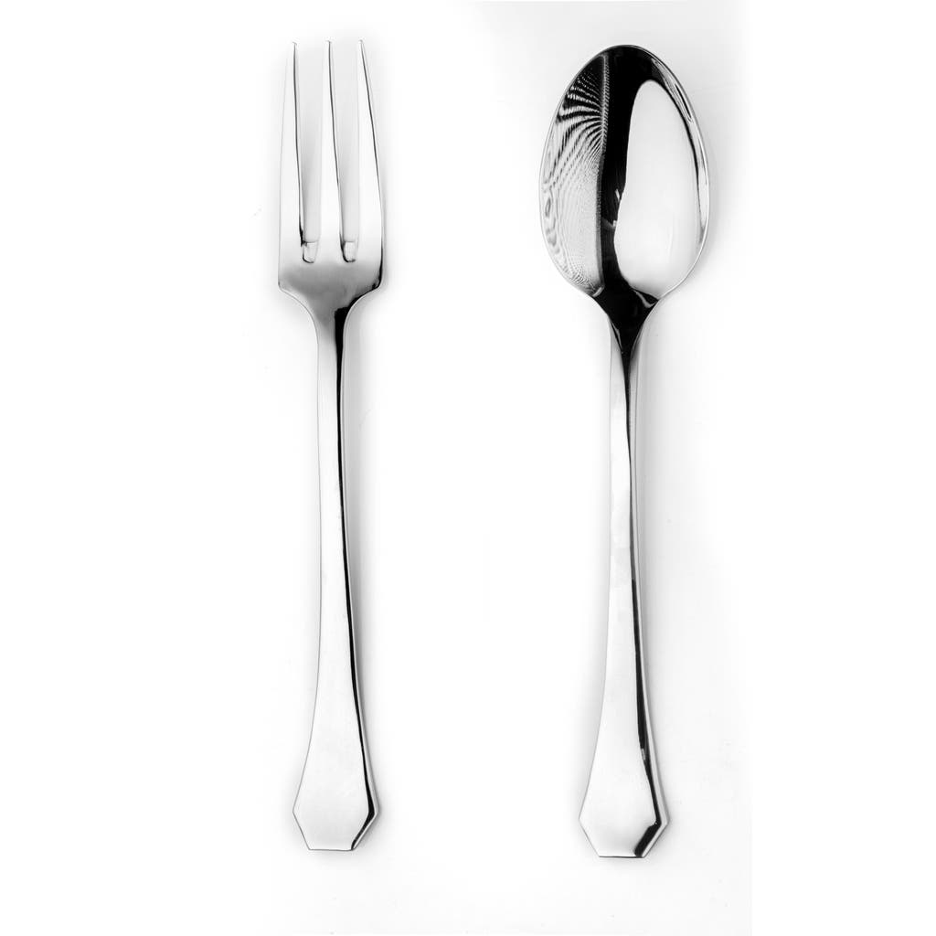 Mepra Moretto 2pc Serving Set In Silver