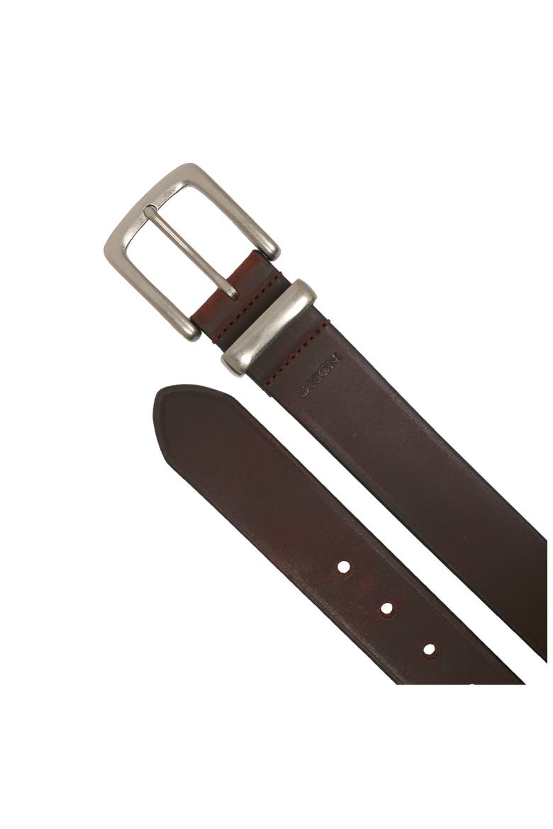 Leather Belt, Alternate, color, COGNAC