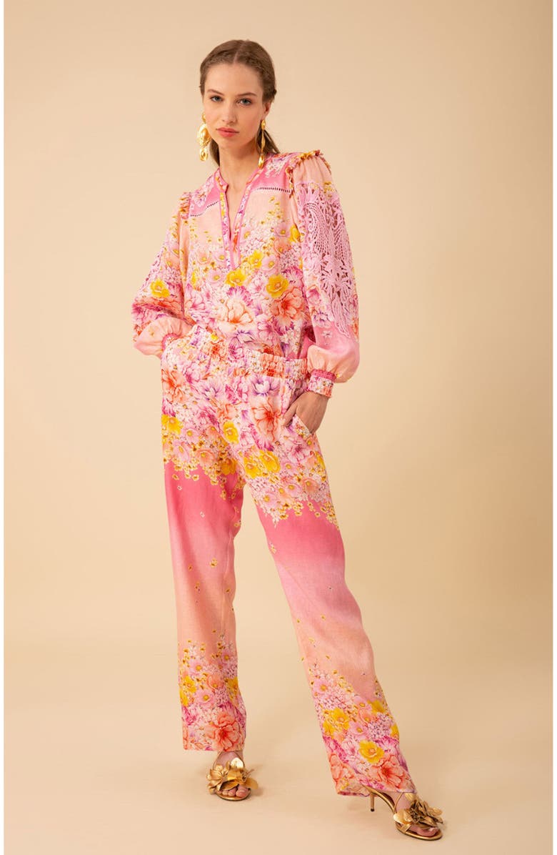 Hale Bob Emersyn Linen Pant, Main, color,