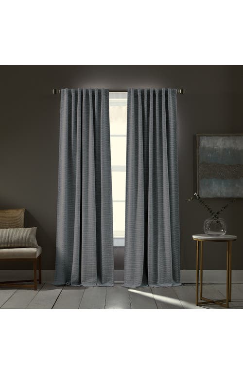 Dkny Bennett Set Of 2 Blackout Curtain Panels In Grey