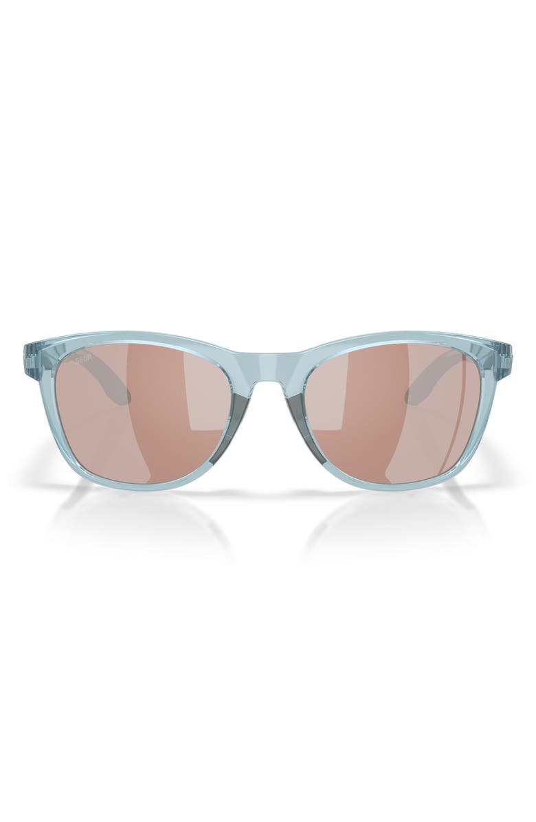 Costa Del Mar Aleta 54mm Sunglasses, Main, color, Translucent Silt Blue 580P