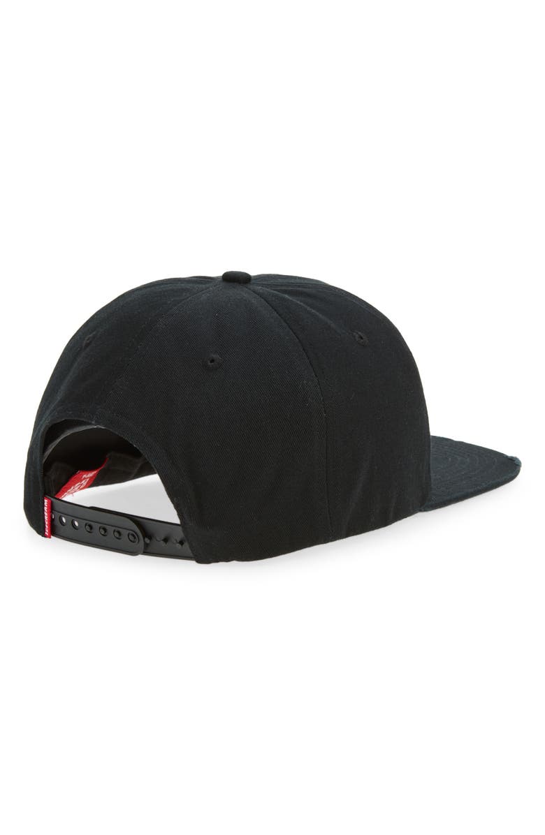 ICECREAM Rails Embroidered Logo Snapback Hat, Alternate, color, Black