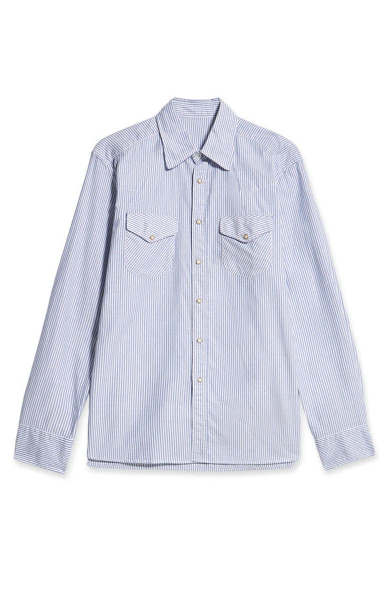 Fortela Tex Texan Shirt, Main, color, Sky