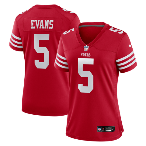 Women's Nike Mike Evans Scarlet San Francisco 49ers Game Jersey