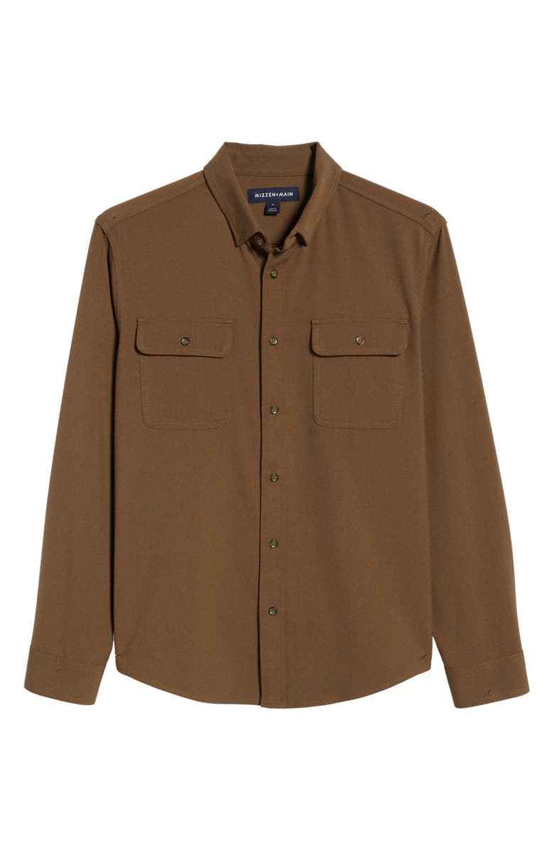 Mizzen+Main Upstate Stretch Flannel Button-Up Shirt, Alternate, color, 