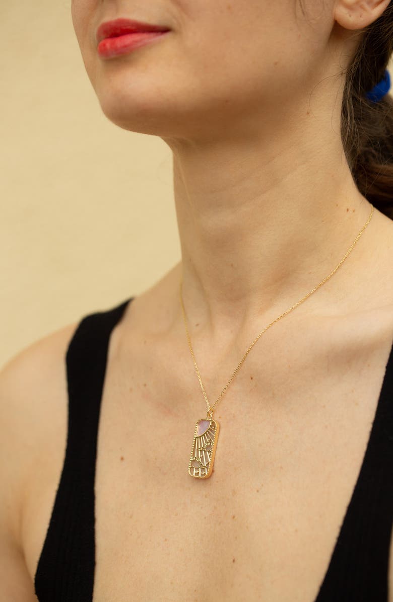 L'Atelier Nawbar Elements of Love Air Pendant Necklace, Alternate, color, 