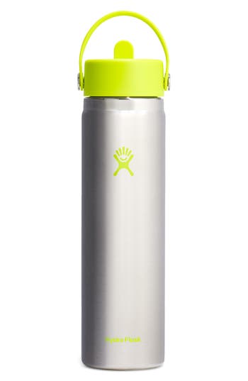 HYDRO FLASK HYDRO FLASK 24-OUNCE WIDE MOUTH WATER BOTTLE WITH STRAW LID