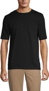 Lands' End Super-T Short Sleeve T-Shirt with Pocket