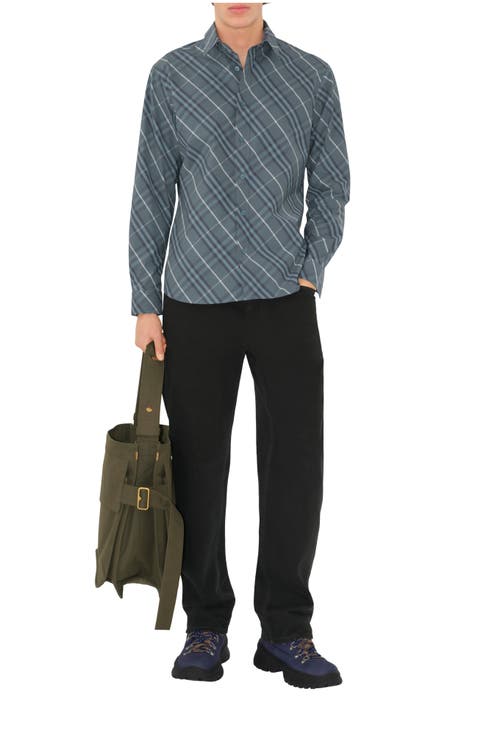 Regular Fit Check Cotton Shirt