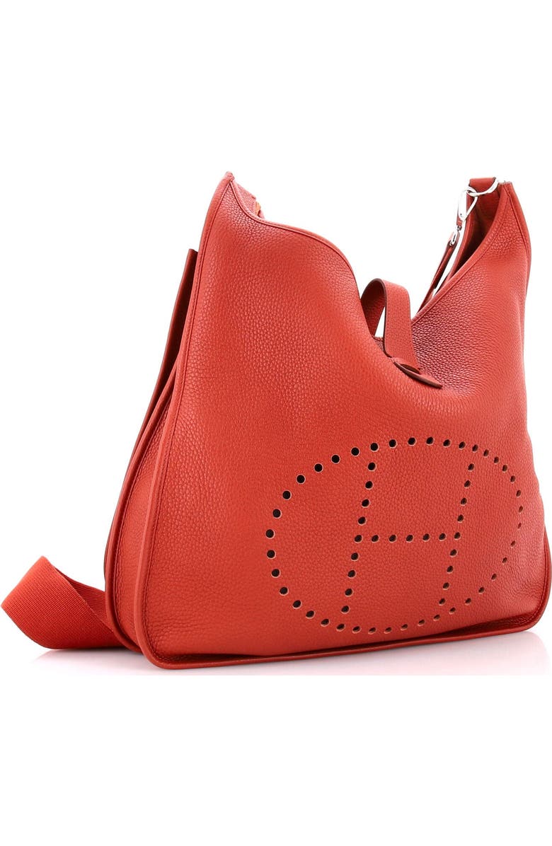 Pre-Owned Hermes Evelyne Bag Gen III Clemence TGM, Alternate, color, Cuivre