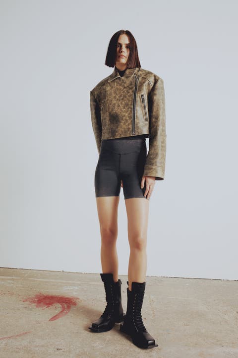 Your *Itch Wash Effect Leather Jacket