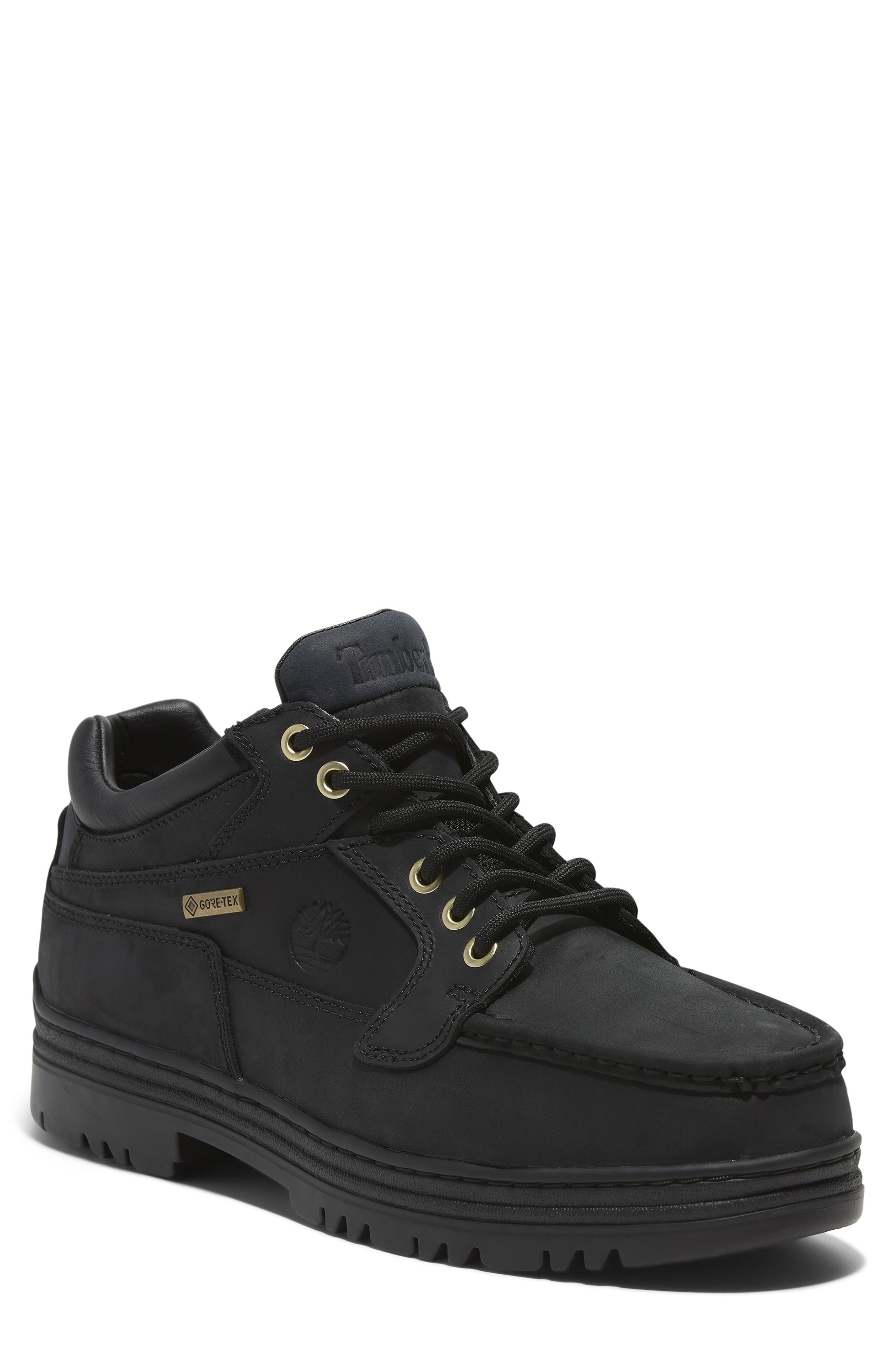 Timberland Mid Lace-Up Moc Toe GORE-TEX<sup
®</sup
 Shoe, Main, color, Black Full Grain