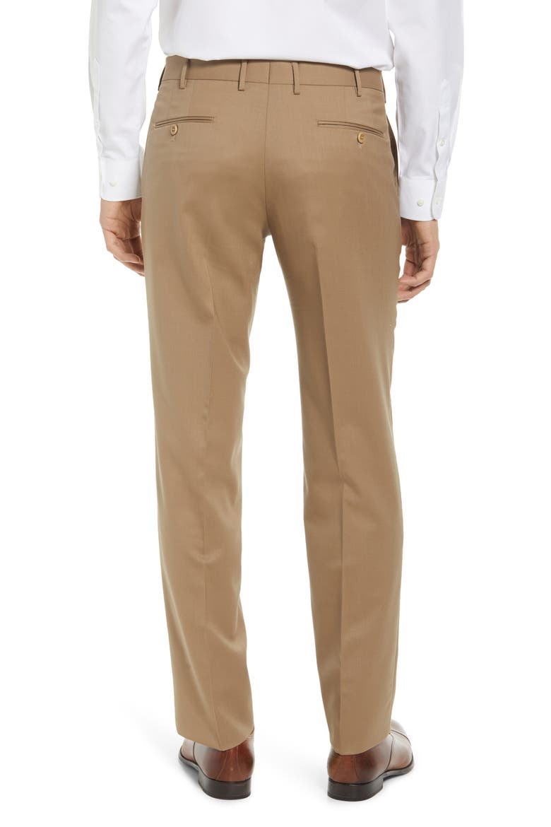 Parker Stretch Wool Trousers, Alternate, color, TAN