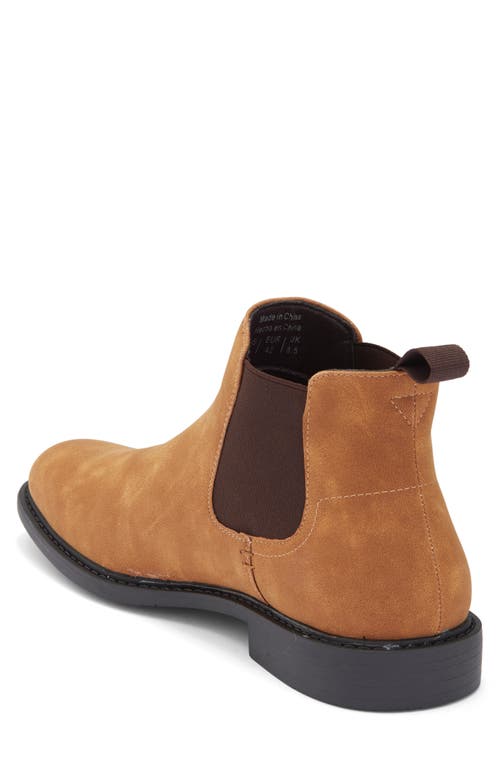Steve Madden Sawyer Chelsea Boot In Brown