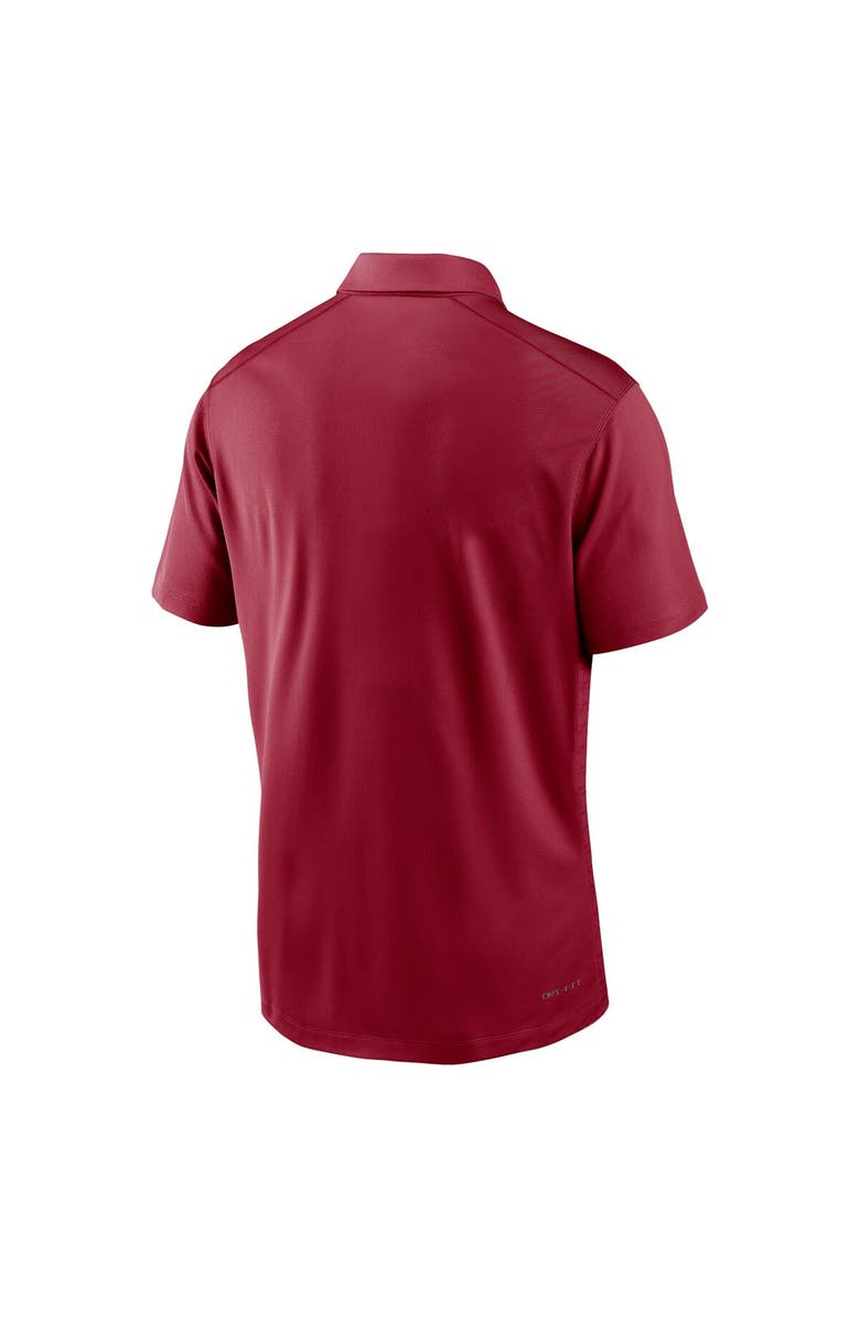 Nike Men's Nike Cardinal Stanford Cardinal 2024 Early Season Coaches Sideline Performance Polo, Alternate, color, Cardinal
