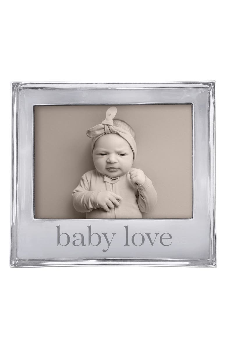 Mariposa Baby Love Signature 5 x 7-Inch Picture Frame, Main, color, 
