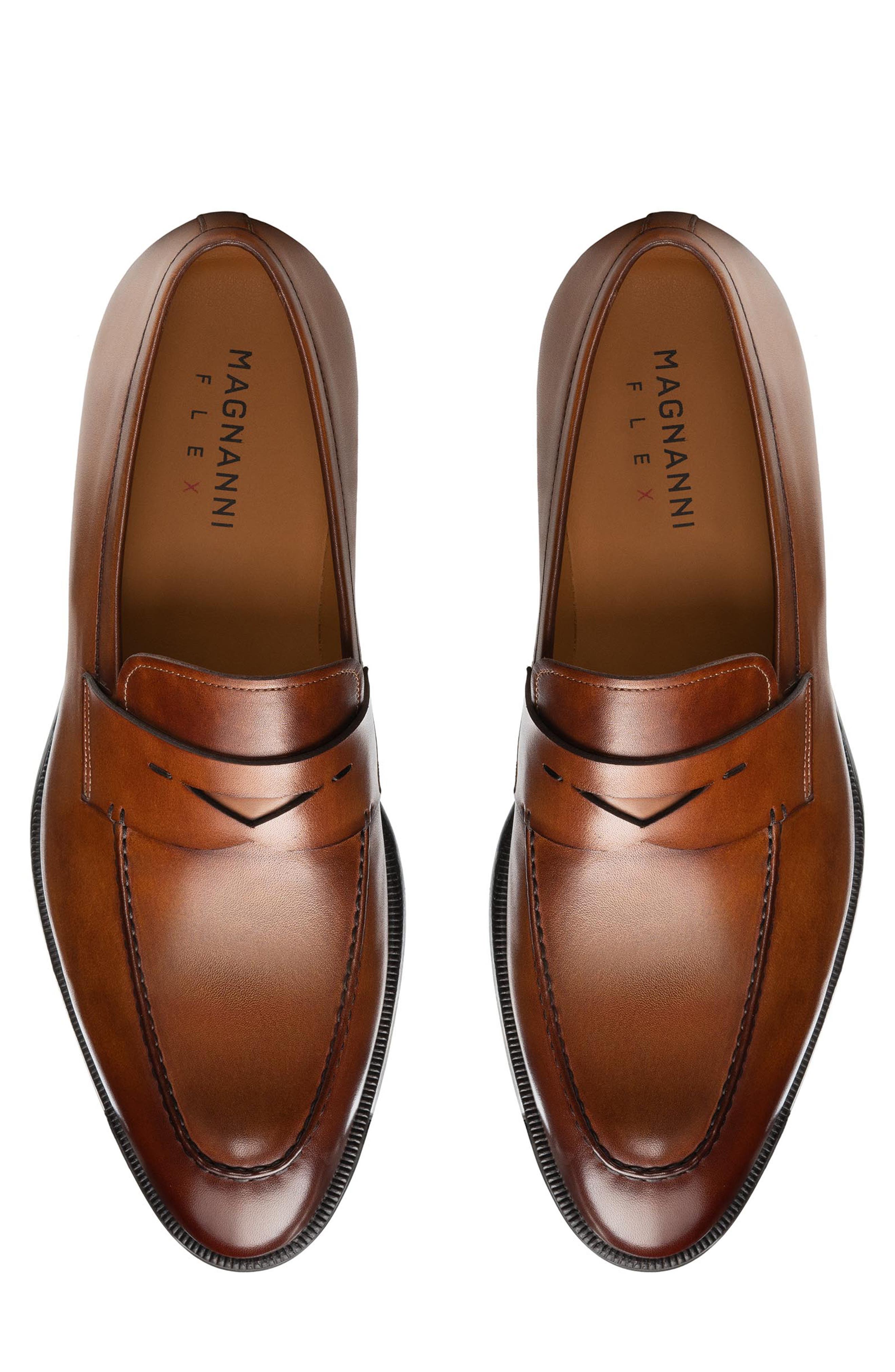 Magnanni Garner Penny Loafer, Alternate, color, 
