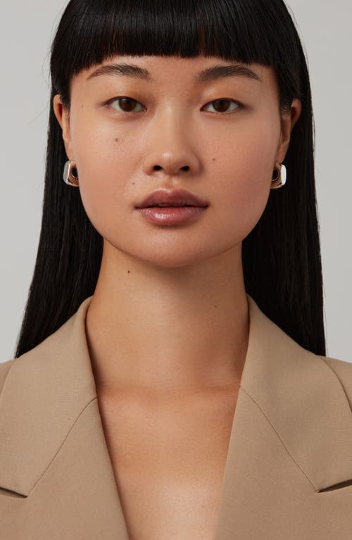 Jenny Bird Medium Mila Hoop Earrings In Metallic