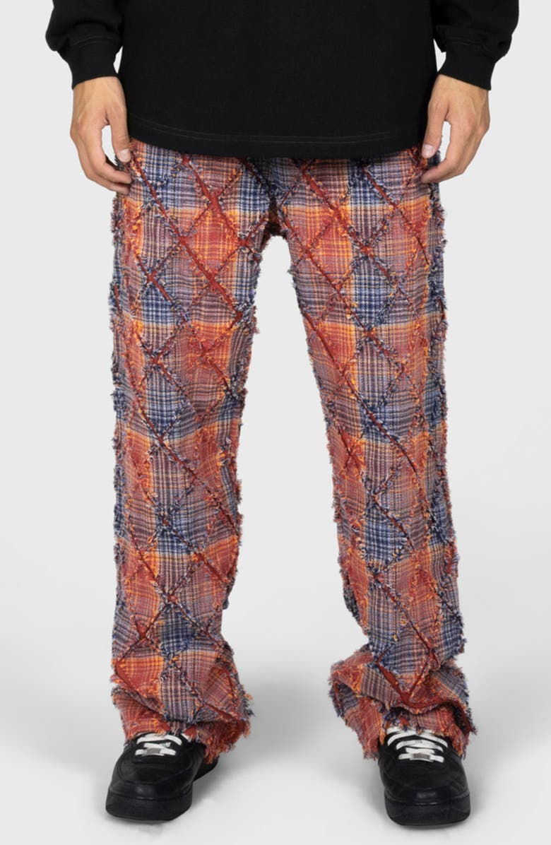 PLEASURES Mystic Flannel Pants, Main, color, Orange