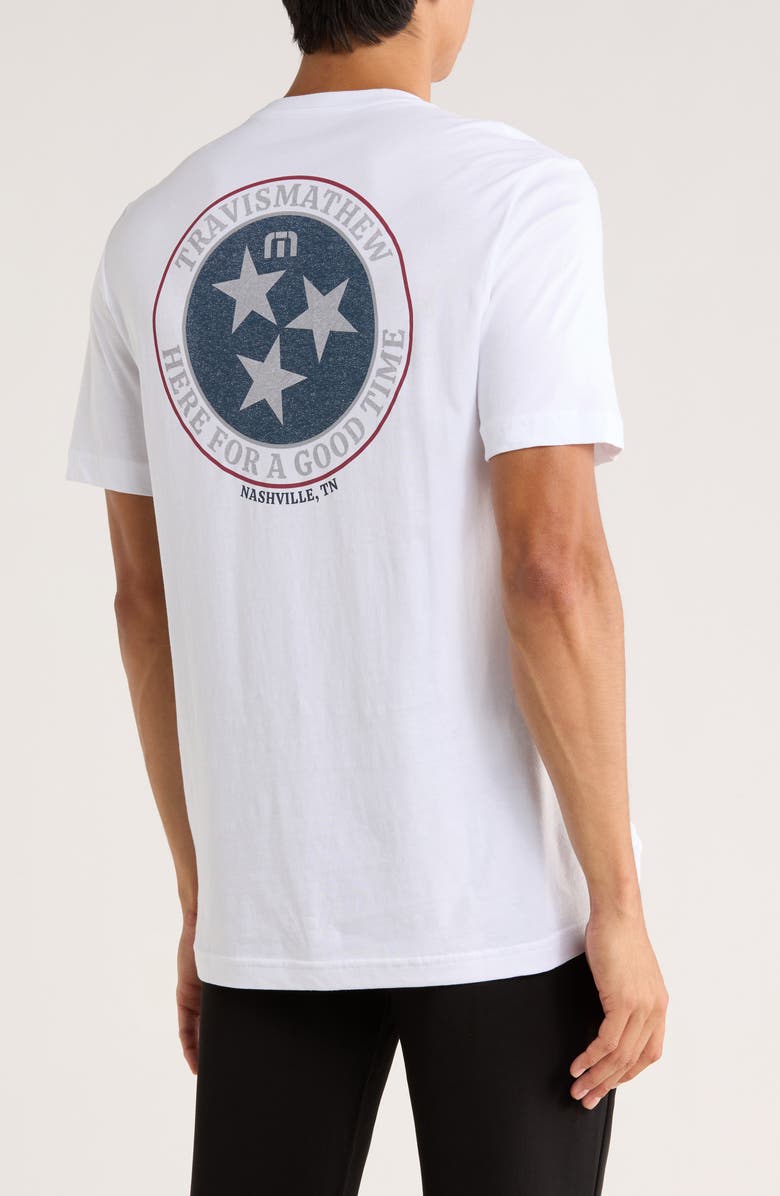 TravisMathew BBQ Master Graphic T-Shirt, Alternate, color, White