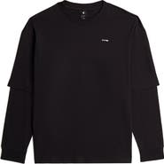 G-STAR Double Sleeve Relaxed Organic Cotton T-Shirt