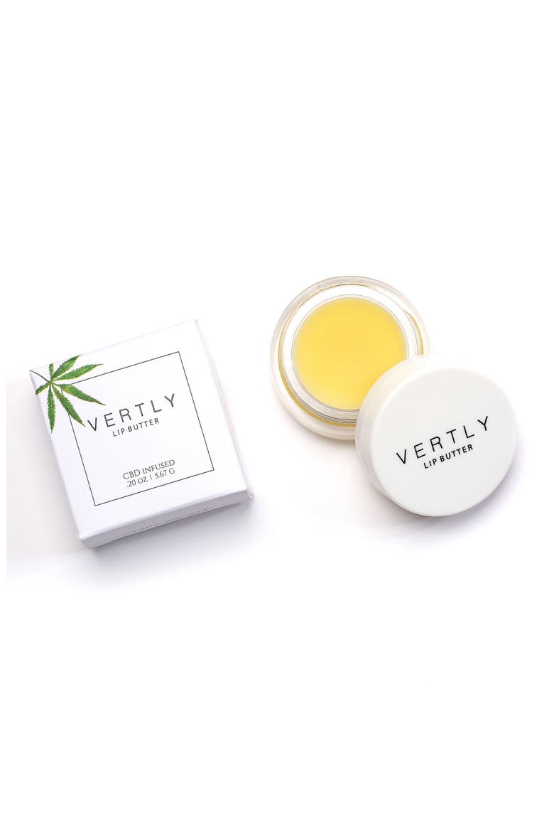 CBD Infused Mint Lip Butter, Main, color, NO COLOR