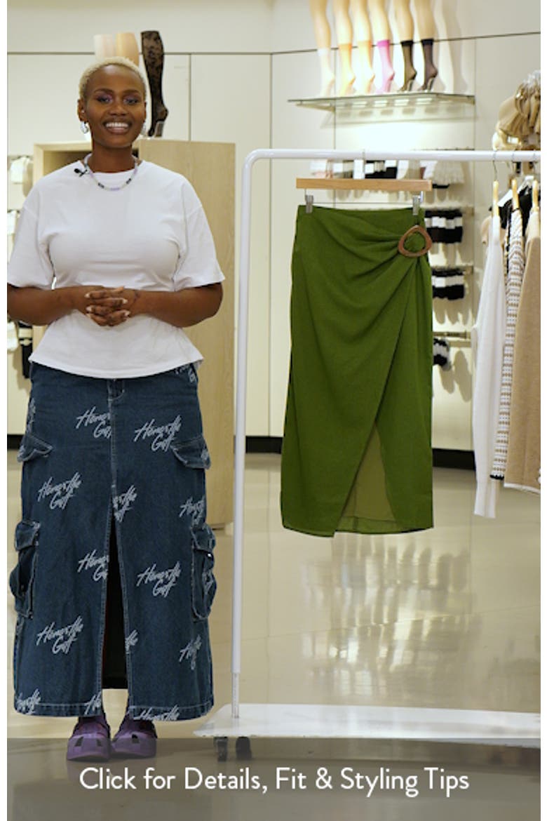 Onyx Midi Skirt video