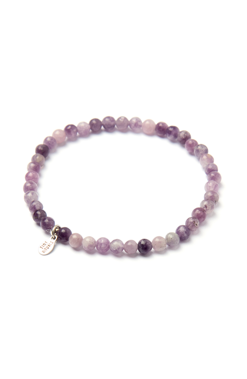 Tiny Rituals Lepidolite Energy Bracelet in Dark Purple  product