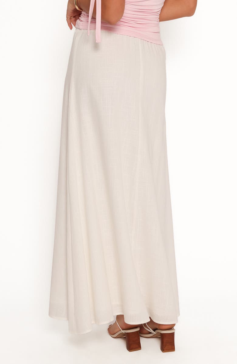 Petal & Pup Stevie Maxi Skirt, Alternate, color, White