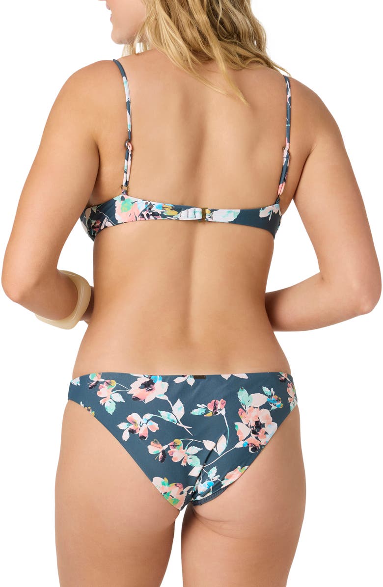O'Neill Melody Floral Pismo Bikini Top, Alternate, color, 
