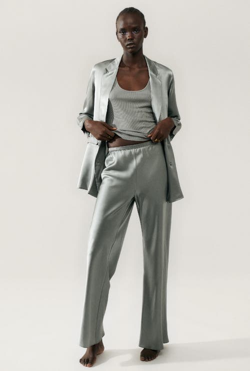 Silk Laundry Bias Cut Pants Moon In Moon