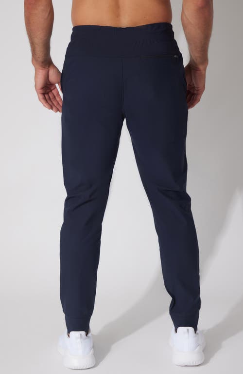 90 Degree By Reflex Tricot Power Stride Pants In Blue