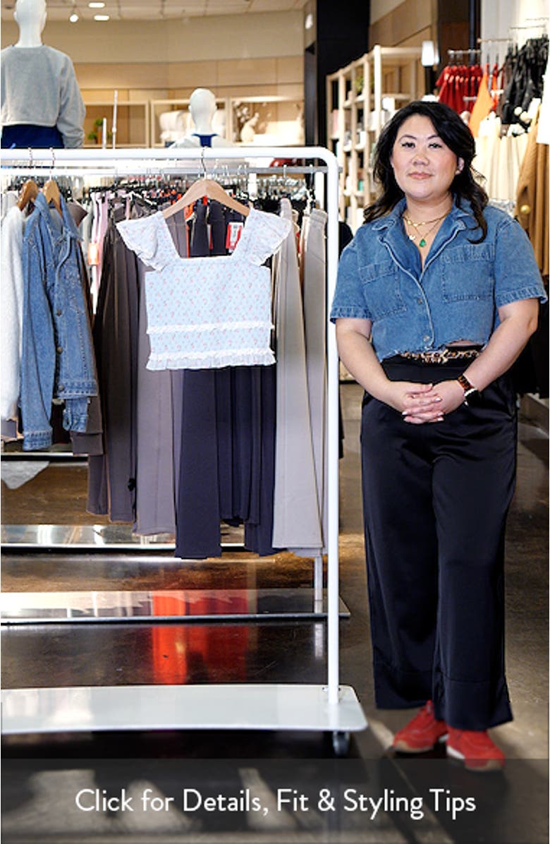 Kids' Jeanna Floral Smocked Top, sales video thumbnail