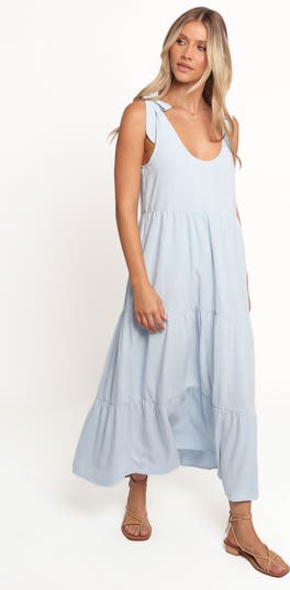 Marcy Linen Midi Dress
