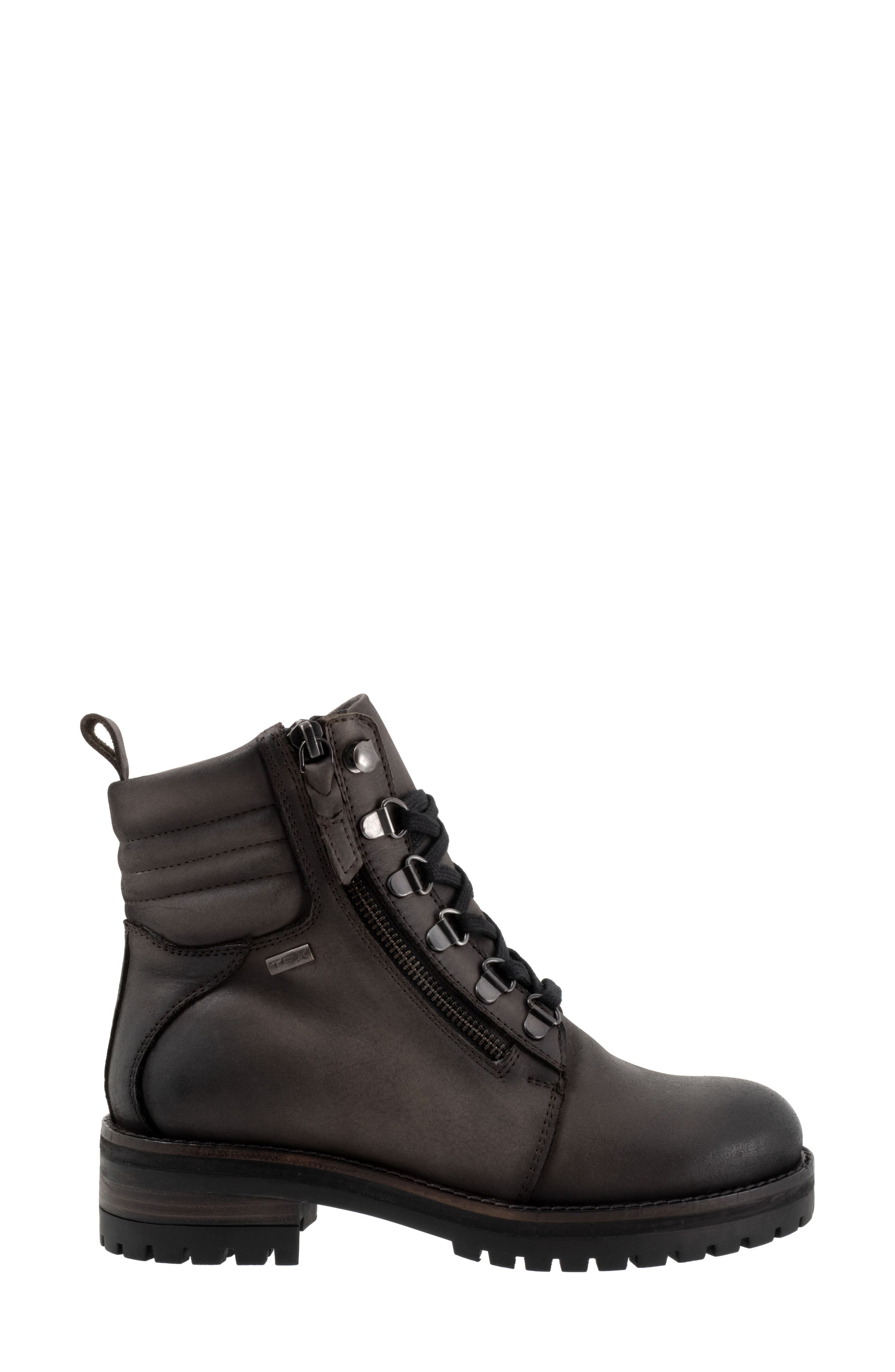 SoftWalk<sup>®</sup> Everett Combat Boot, Alternate, color, Black Distress