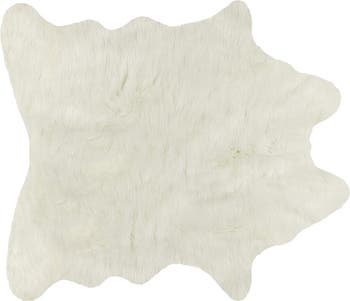 LUXE Off White Faux Cowhide Rug - 4.25 ft x 5ft | Nordstromrack