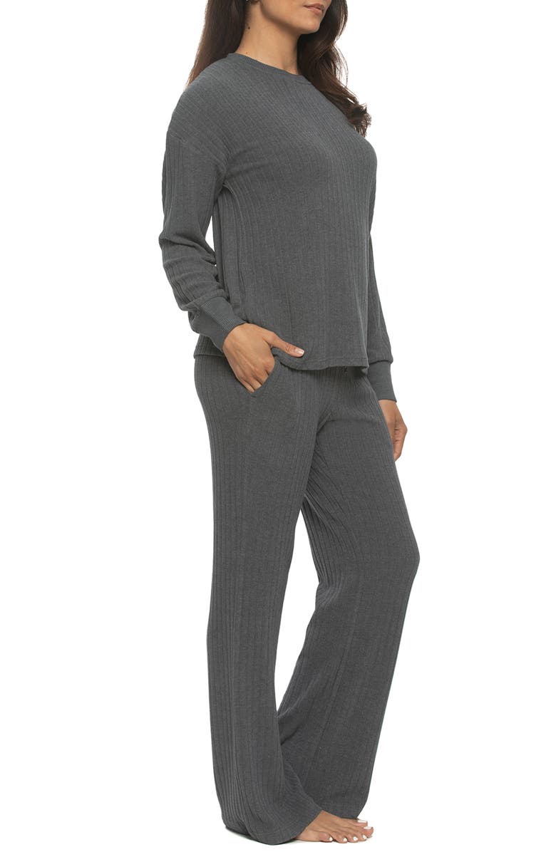 Felina Serena Lounge Set, Alternate, color, Carbon