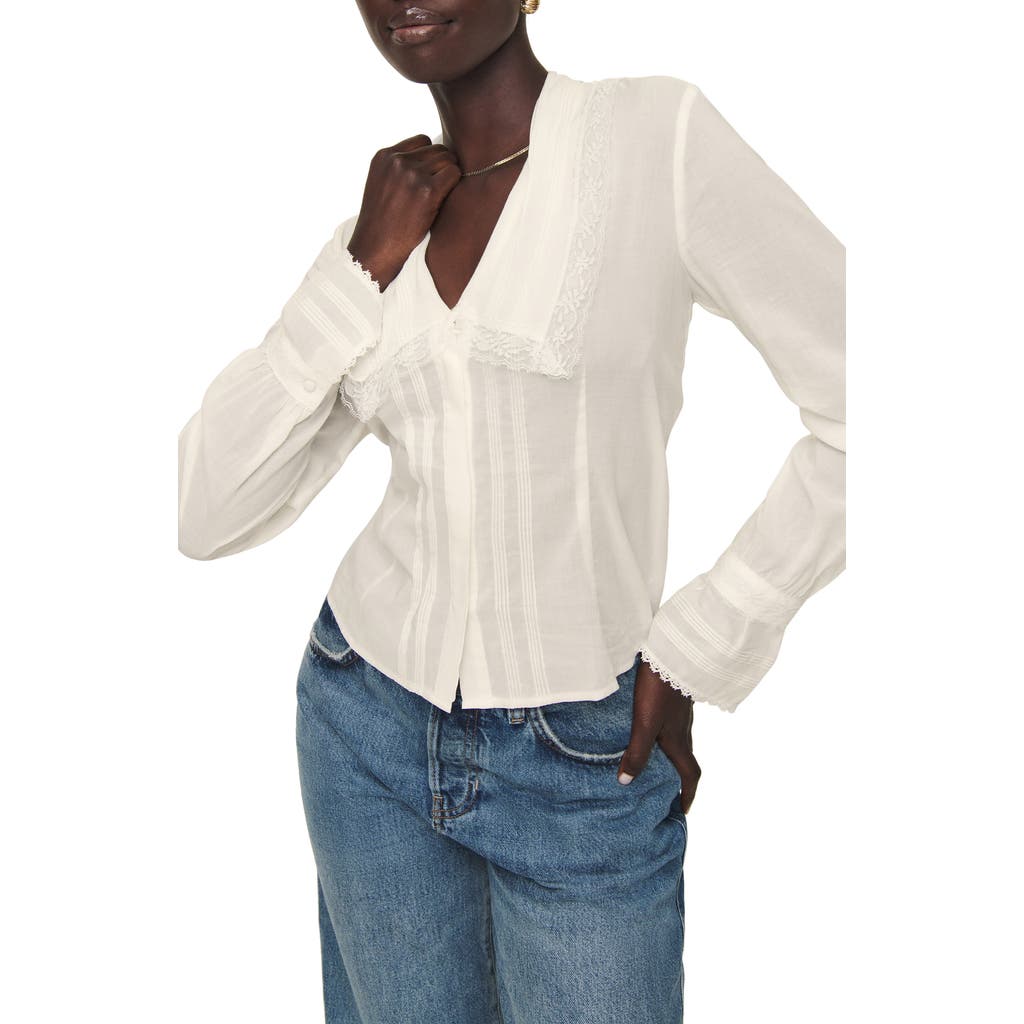 Reformation Vivi Top In Ivory