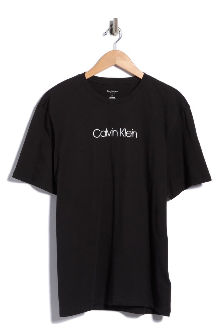 Logo Graphic T-Shirt, Main, color, BLACK