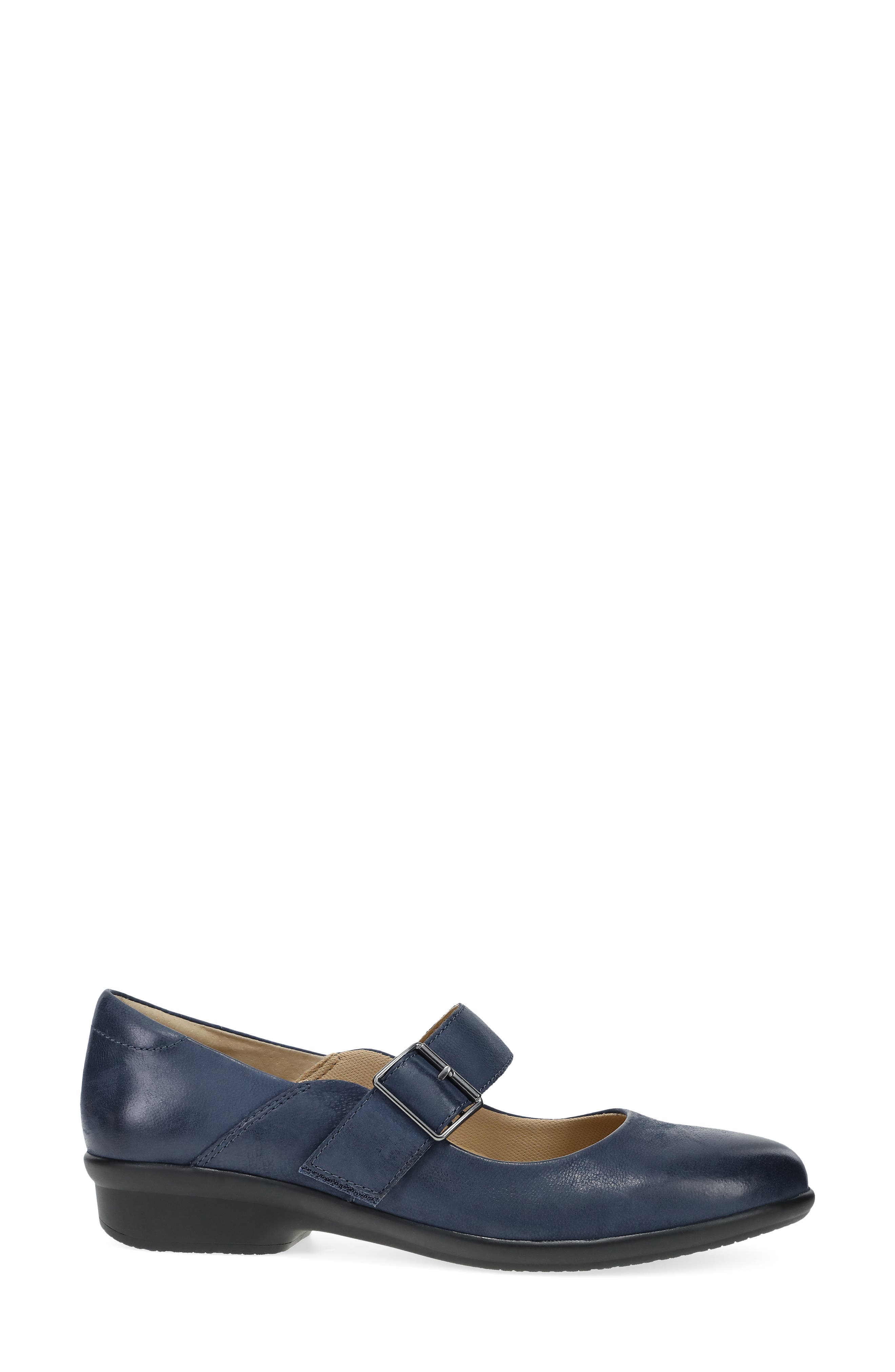 Collette Mary Jane Pump, Alternate, color, NAVY BURNISHED NUBUCK