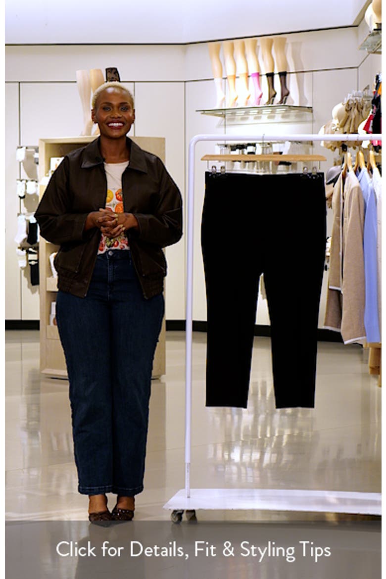 Sculpt-Her™ Pull-On Ankle Flare Ponte Pants video