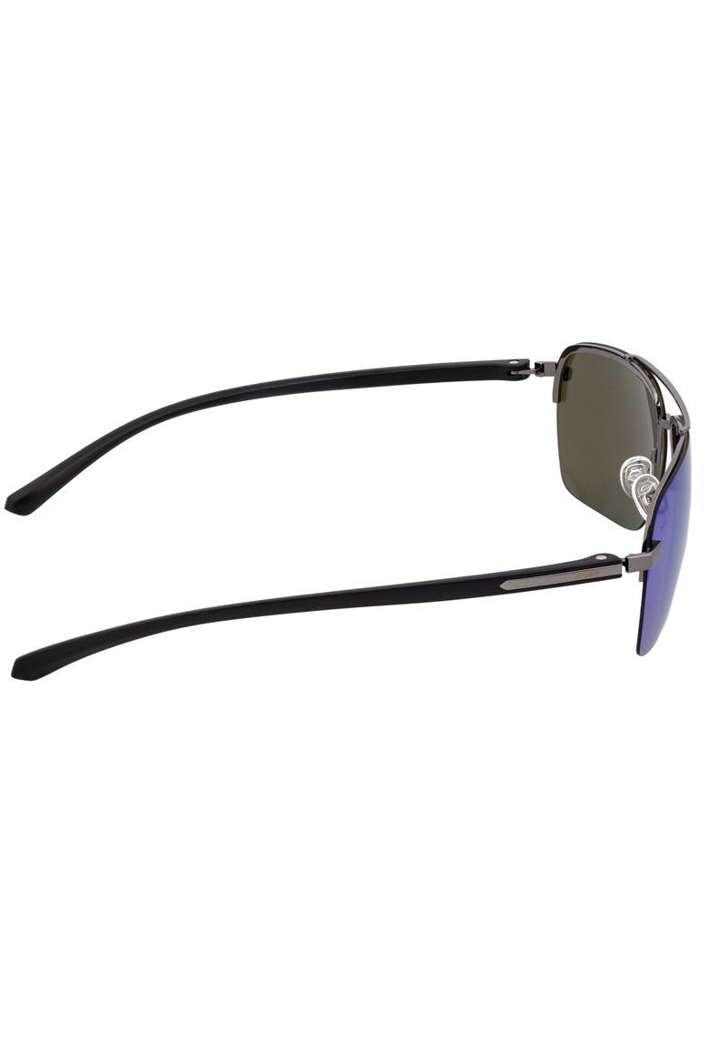 Lennox Polarized Sunglasses, Alternate, color, Gunmetal/Blue