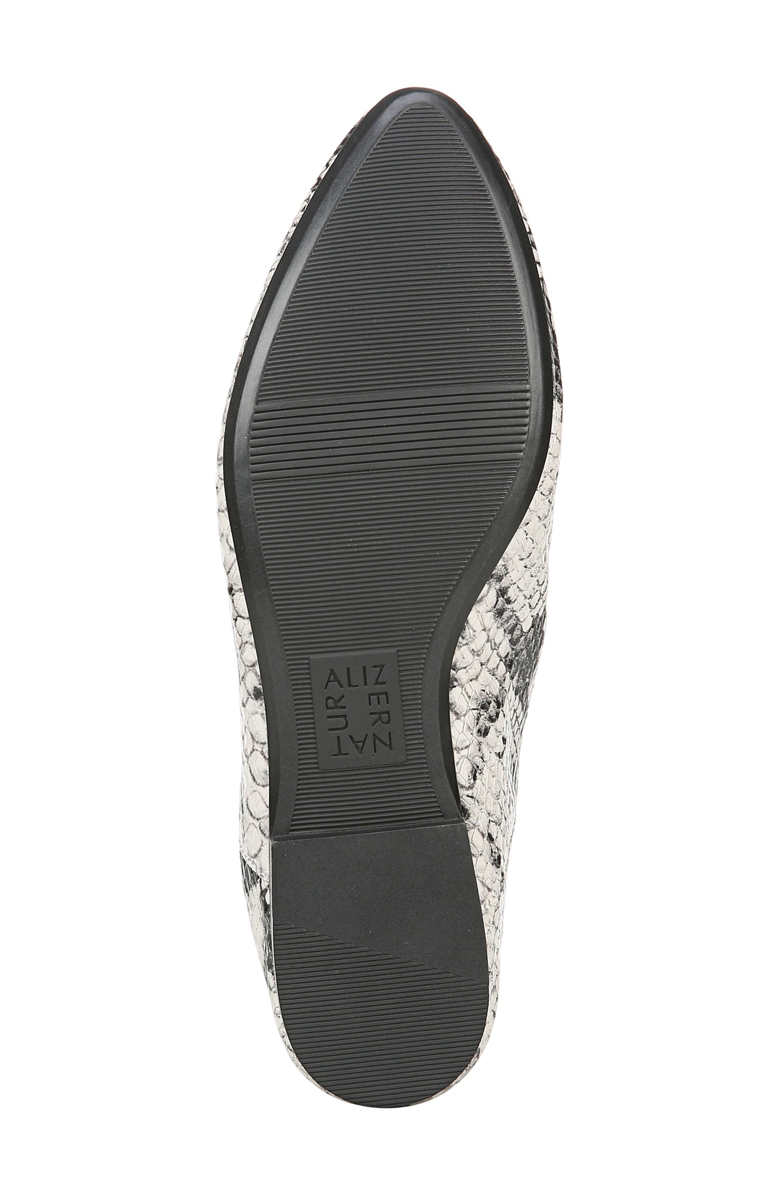 Lorna Collapsible Heel Loafer, Alternate, color, ALABASTER SNAKE