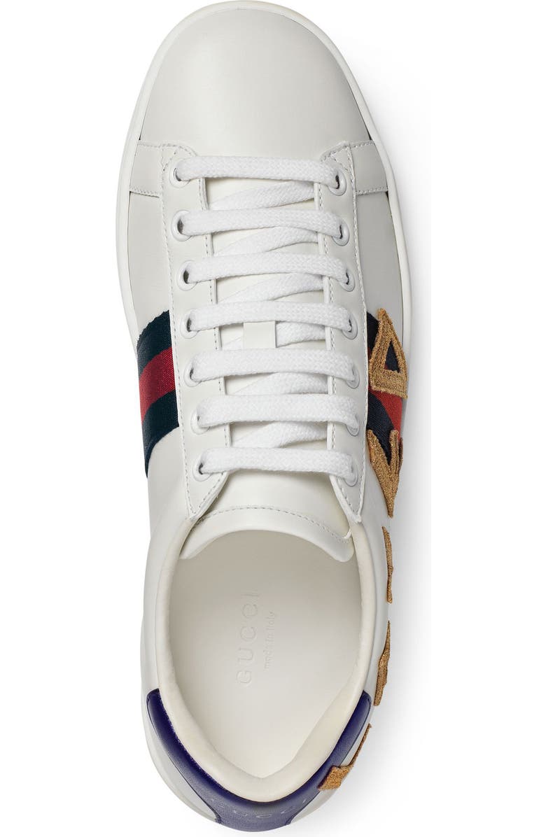 Gucci New Ace Loved Sneakers, Alternate, color,