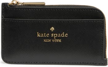 madison saffiano leather card case